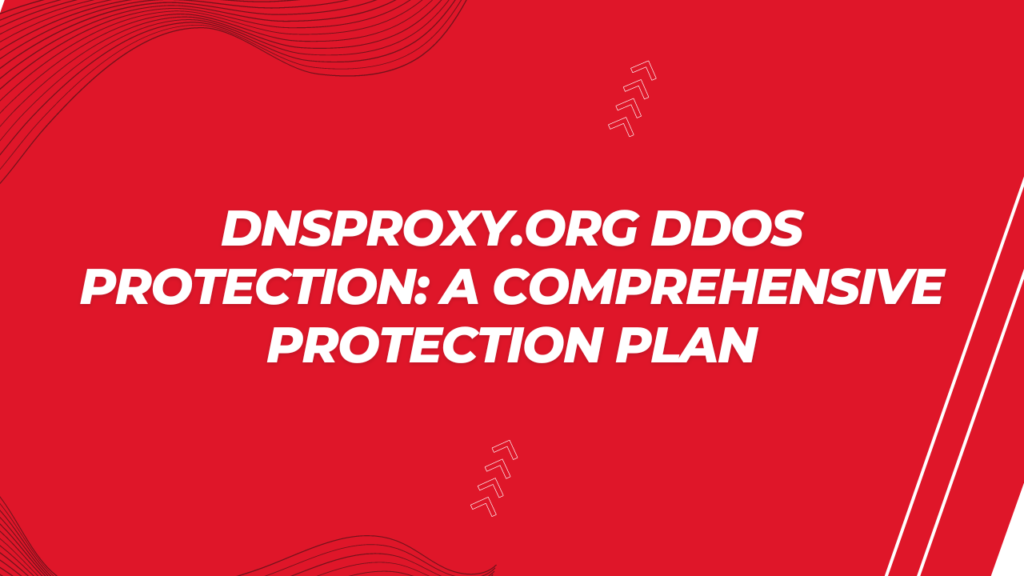 Dnsproxy.org Ddos Protection